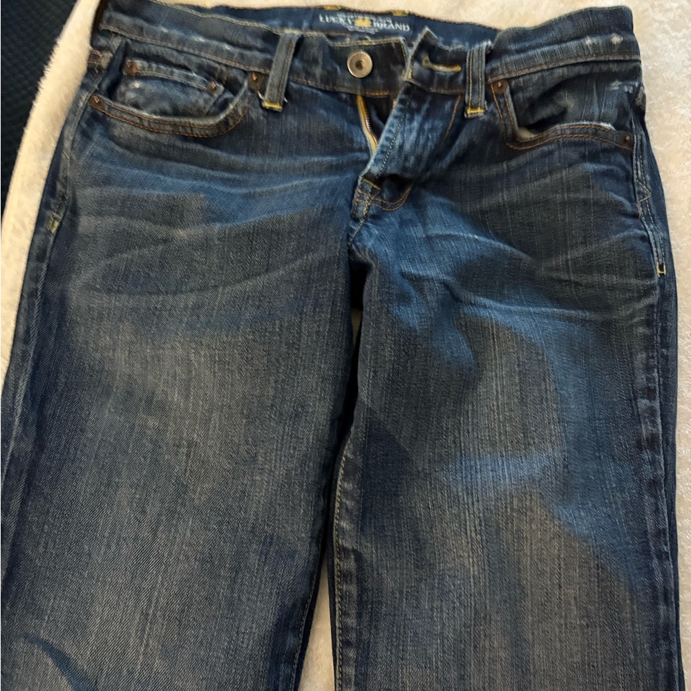 Lucky Brand Women's Straight Leg Jeans - Medium Blue